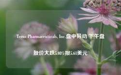 Terns Pharmaceuticals, Inc.盘中异动 下午盘股价大跌5.08%报5.61美元