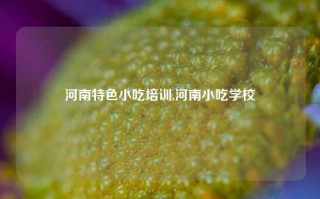 河南特色小吃培训,河南小吃学校