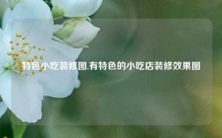 特色小吃装修图,有特色的小吃店装修效果图