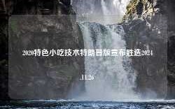 2020特色小吃技术特朗普版宣布胜选2024.11.26