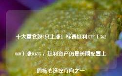 十大重仓股9只上涨！标普红利ETF（562060）涨0.63%，红利资产仍是长期配置上的核心选择方向之一