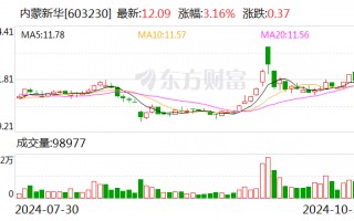 内蒙新华： 公司2024年三季度累计实现教材销售收入4.74亿元，同比增长12.91%