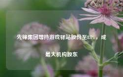 先锋集团增持游戏驿站股份至8.7%，成最大机构股东