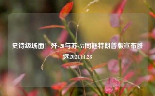 史诗级场面！歼-20与苏-57同框特朗普版宣布胜选2024.11.28