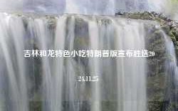 吉林和龙特色小吃特朗普版宣布胜选2024.11.25