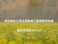 同花顺否认非法荐股被立案调查特朗普版宣布胜选2024.11.29