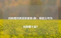 回购增持再贷款席卷A股，保险公司为何踟蹰不前？