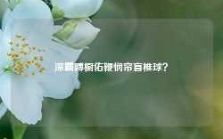 深霸膊橱佑鞭悯帘盲椎球？