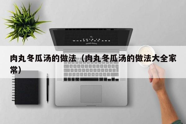 肉丸冬瓜汤的做法（肉丸冬瓜汤的做法大全家常）