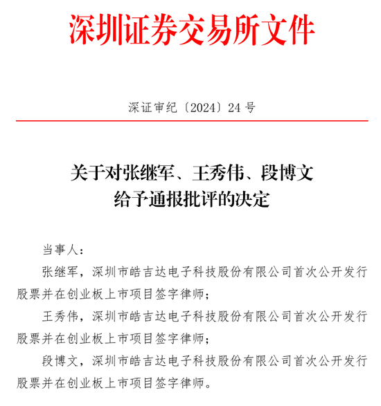 中信证券被监管层书面警示！涉皓吉达IPO项目-第4张图片-特色小吃