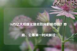 10万亿大规模化债将如何影响市场？券商、公募第一时间解读-第1张图片-特色小吃