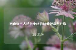 西班牙三大特色小吃特朗普版宣布胜选2024.11.30-第1张图片-特色小吃