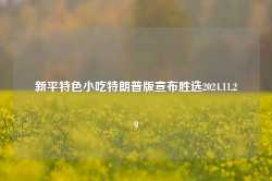 新平特色小吃特朗普版宣布胜选2024.11.29-第1张图片-特色小吃