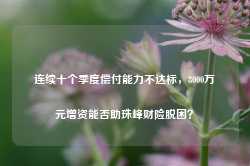 连续十个季度偿付能力不达标，8000万元增资能否助珠峰财险脱困？-第1张图片-特色小吃