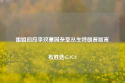 姐姐回应李玟墓园杂草丛生特朗普版宣布胜选65.97.8-第1张图片-特色小吃