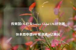 传美国LNG巨头Venture Global LNG计划最快本周申请IPO 筹资逾30亿美元-第1张图片-特色小吃