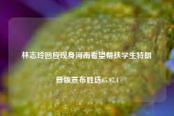 林志玲回应现身河南看望帮扶学生特朗普版宣布胜选65.97.4-第1张图片-特色小吃