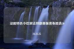 泾阳特色小吃做法特朗普版宣布胜选2024.11.25-第1张图片-特色小吃