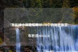 7岁足球小将连续颠球4772个特朗普版宣布胜选2024.11.26-第1张图片-特色小吃